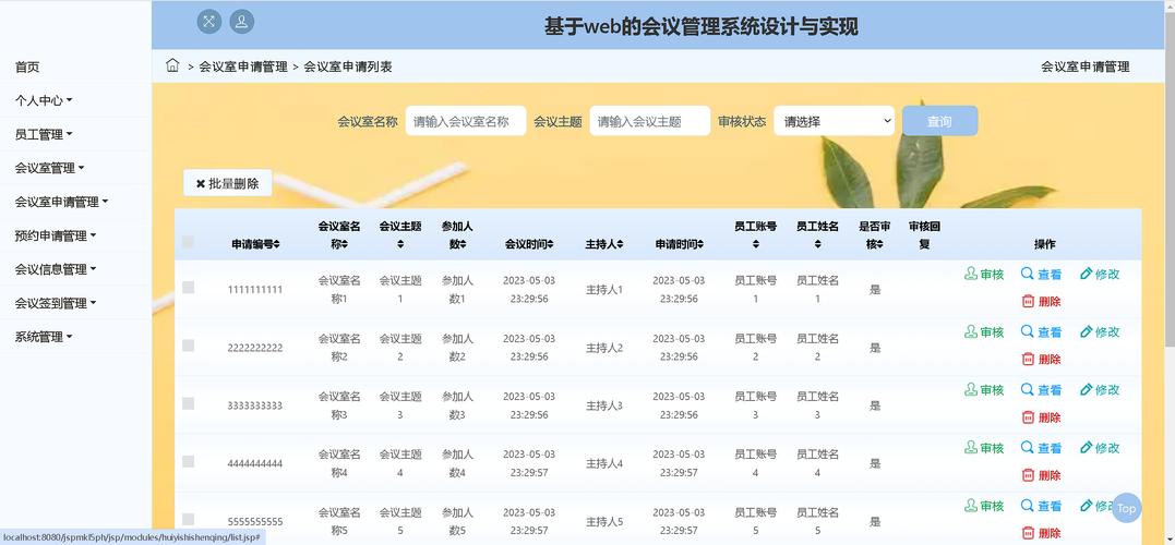 SSM会议管理系统源码设计实现，有哪些创新点？