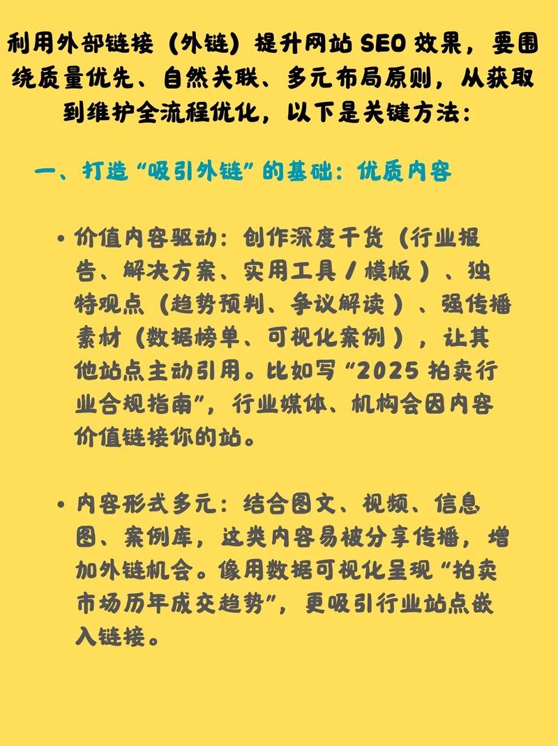 如何通过全面页面优化和外部链接建设提升SEO效果？