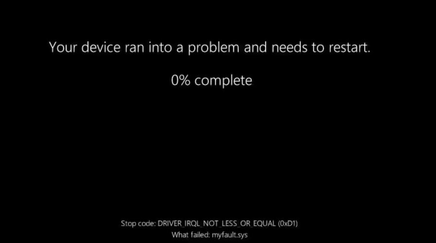 Why does the Restart button not work on my device?