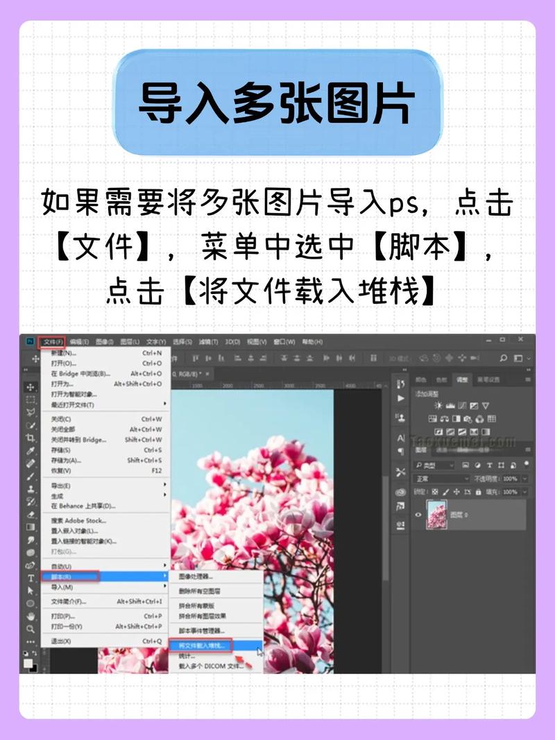 如何在Photoshop中创建动作并应用于批量图片编辑？