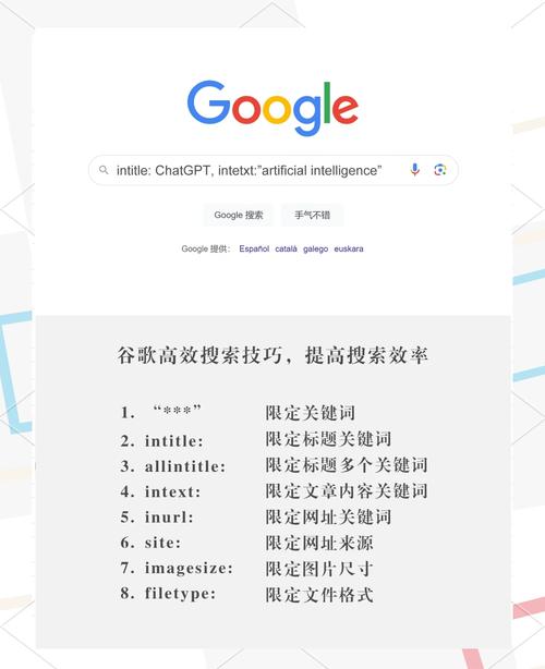 如何利用Google高级搜索技巧，快速提升网站收录并增加长尾关键词可见度？