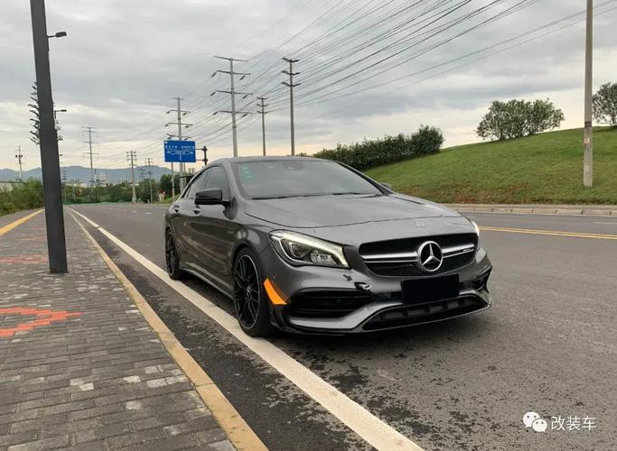 CLA45车主如何用千元自制千万级超跑主动尾翼？