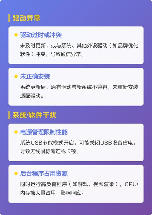 电脑鼠标卡顿不流畅是什么原因导致的，有没有解决鼠标反应迟钝的好方法？