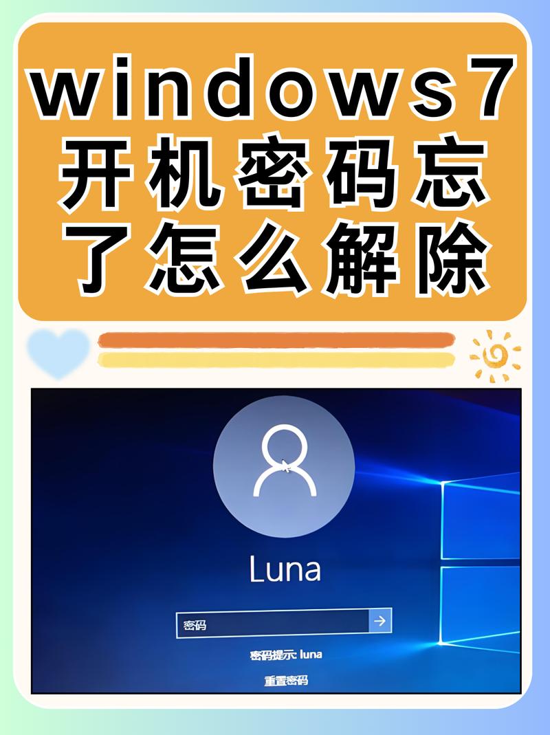 win7系统忘记开机密码，有哪些方法可以安全解除？