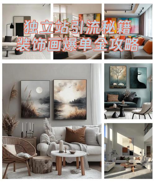 如何从零开始打造高转化率的外贸装饰画独立站？