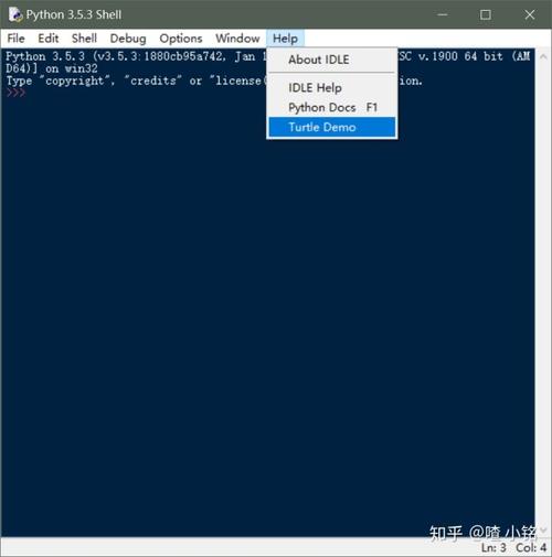 idle 中内置的 turtle 样例具体是哪些案例？