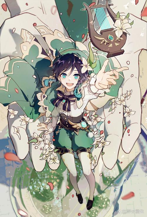 《原神》中巴巴托斯雕像那神秘的神态，难道不是一位不务正业的吟游诗人的化身吗？