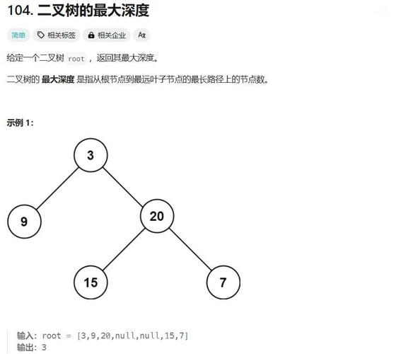 如何计算一棵二叉树的深度？