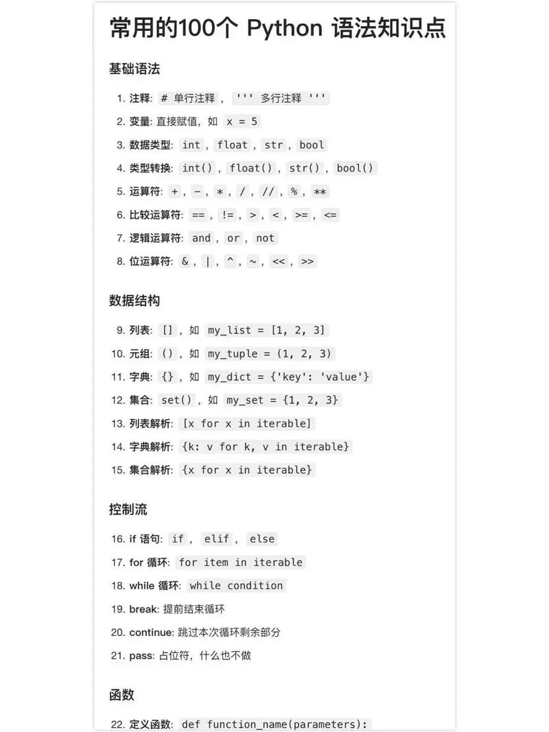 Python实战中哪些知识点是必须掌握的？