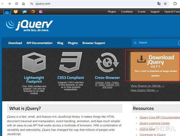 jQuery是基于JavaScript开发的一个库吗？