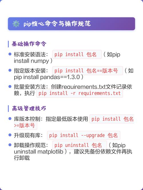 如何详细解析使用Python pip安装第三方库的步骤？