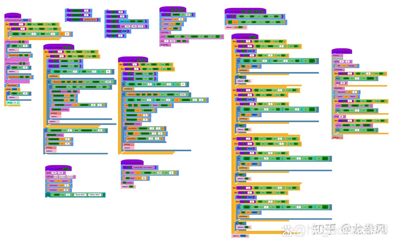 如何用JavaScript编写一个五彩块踩踏游戏？