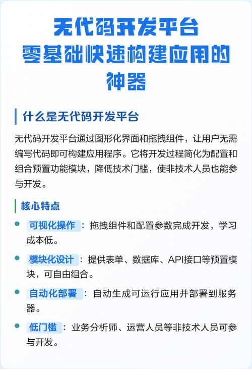 无代码网站快速搭建的具体技术原理是什么？