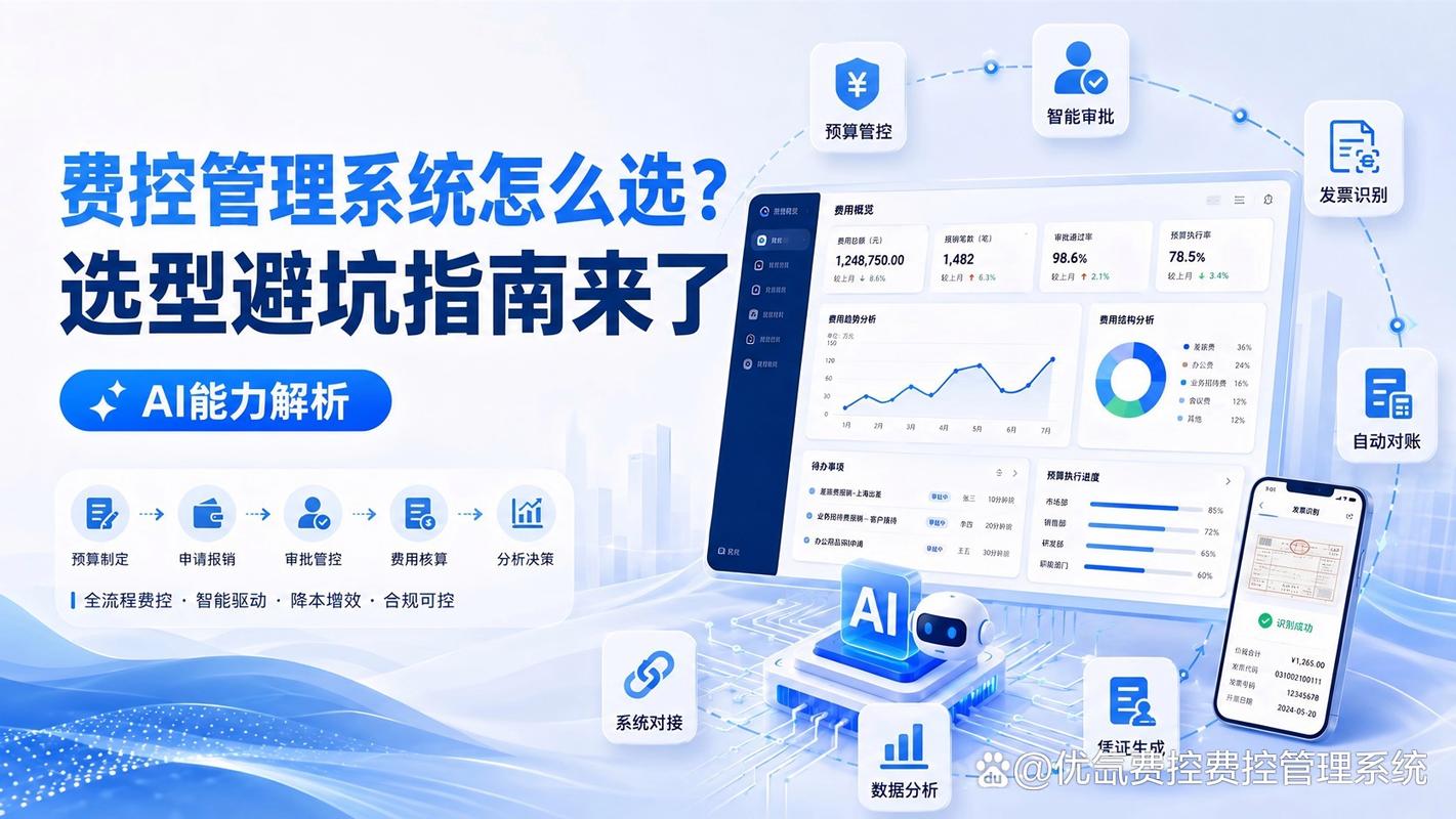 企业费控软件选型时如何避开7大厂商的常见选型陷阱？