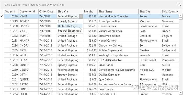 Devexpress Gridcontrol如何实现长尾词分组快速查找？