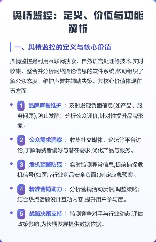 网络舆情监控在品牌维护中的重要性及价值体现在哪些方面？