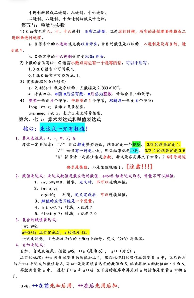 如何通过八篇期末复习文章，彻底掌握C语言知识点，避免考试破防？
