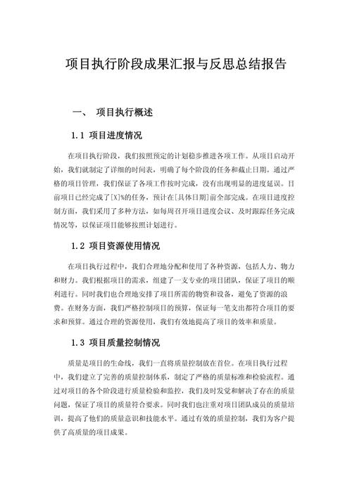 项目执行与反思书本质区别是什么？