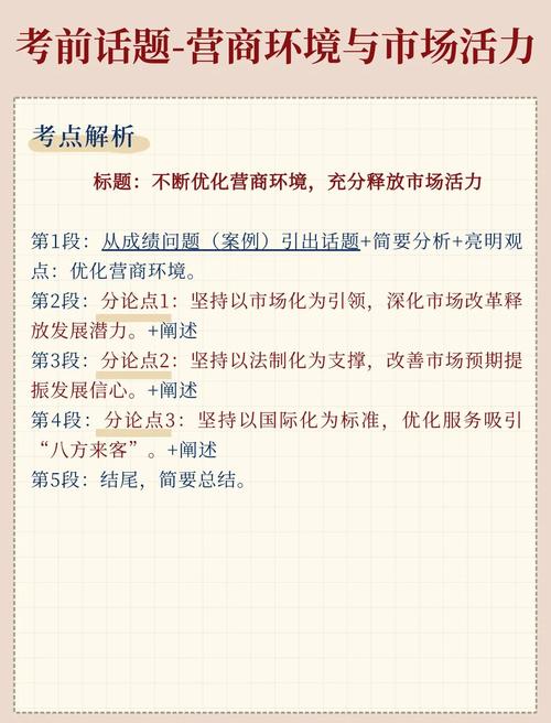 如何通过优化营商，加速提升市场活力？