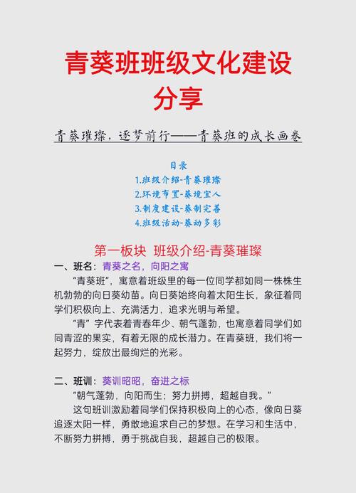 如何打造展现青春活力的班级网站模板？