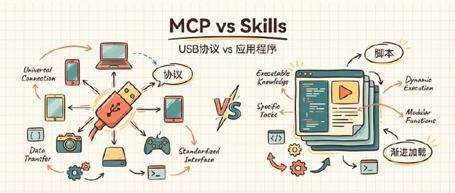 Skill与MCP在应用领域和功能上有哪些本质区别？
