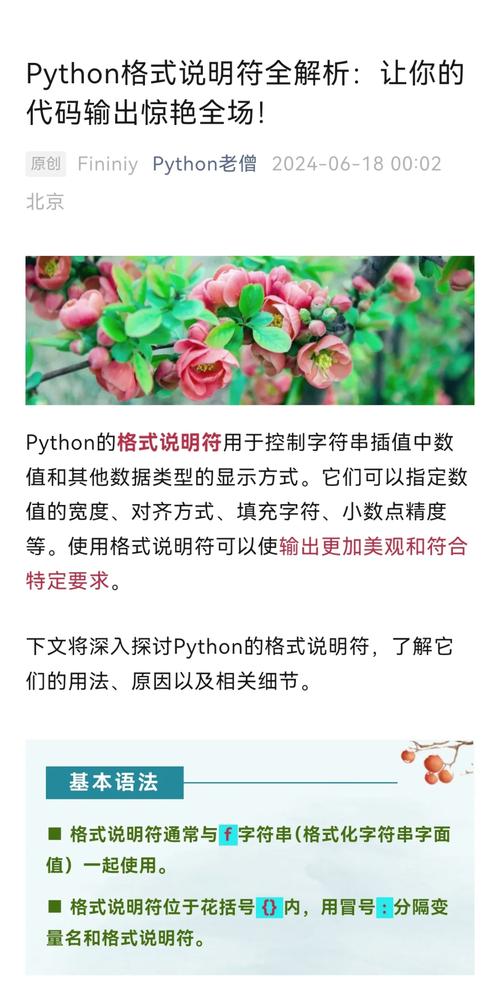 Python如何实现变量格式化输出的原理分析？