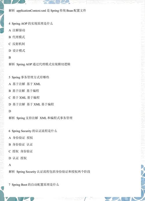 Spring面试题大全包含哪些关键知识点？