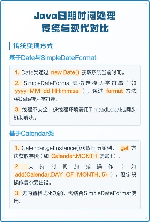 Java日期时间API有哪些具体用法和细节？