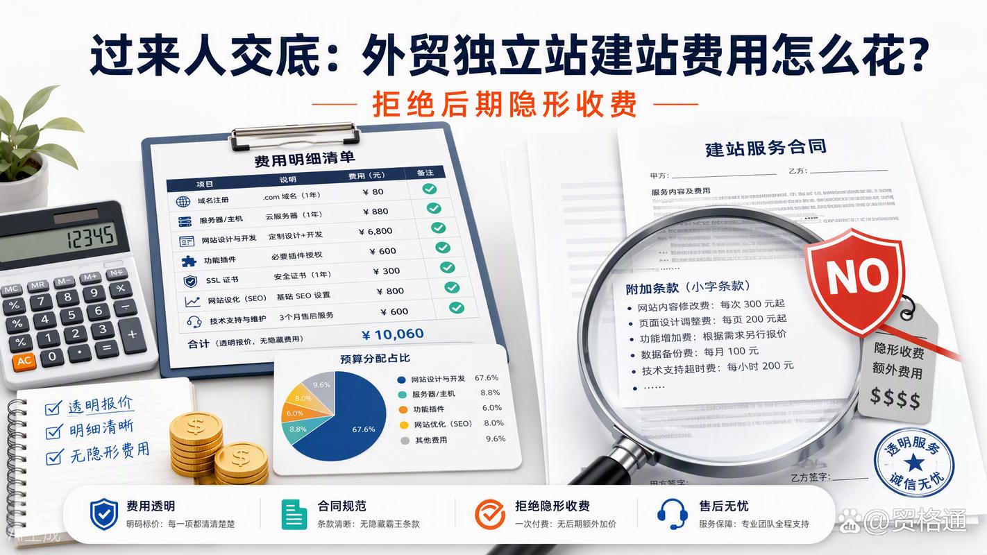 外贸独立建站公司收费标准如何?其优势有哪些?