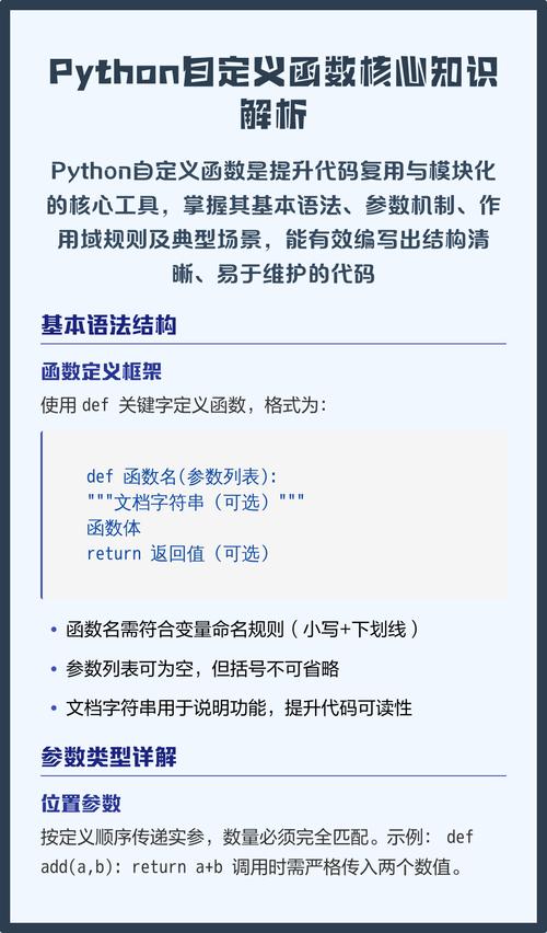如何编写一个Python自定义函数？