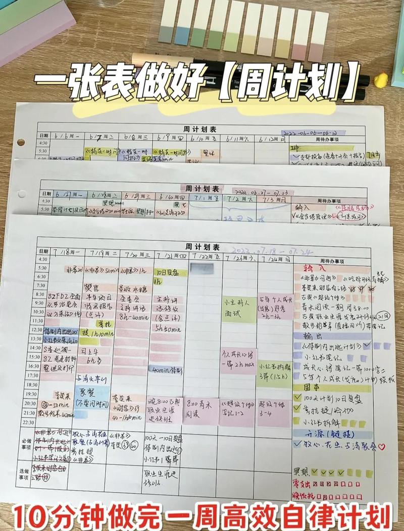 微信小程序如何实现一周时间表功能，让用户轻松规划日程？