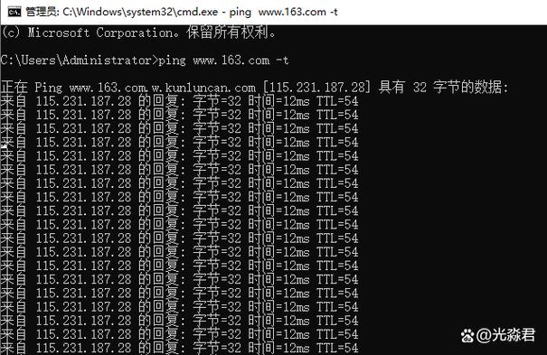 为什么内网中ping不通该IP地址的具体原因是什么？