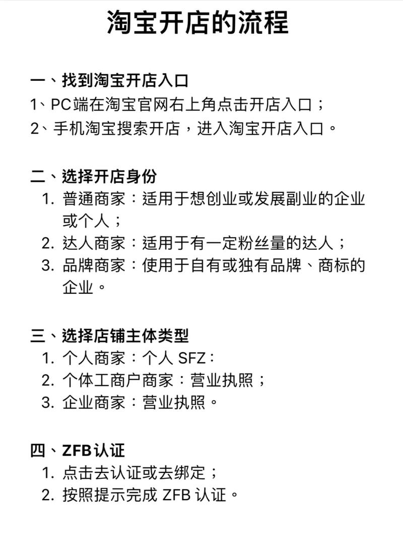 淘宝开店新手如何快速掌握开店流程？攻略
