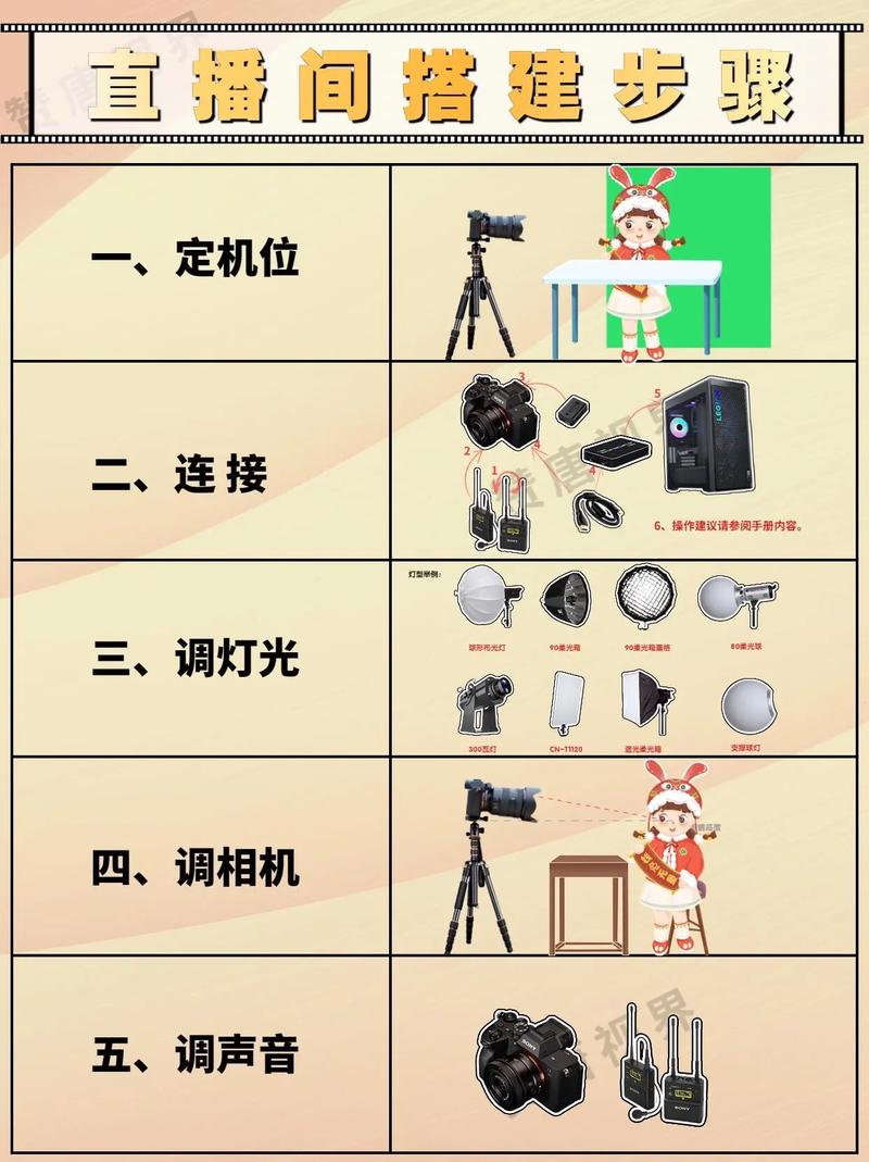 如何快速搭建一个直播间教学视频？