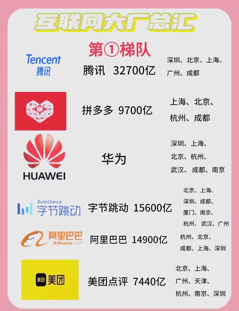 net域名主要服务于哪些互联网领域巨头？