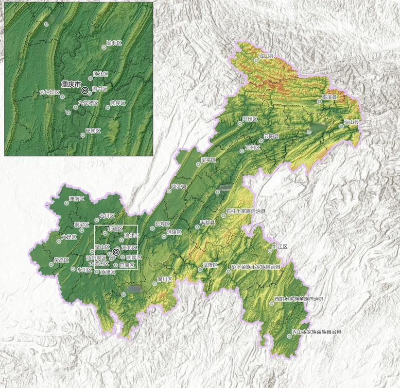 如何使用Python和ArcGIS绘制重庆板块地图？