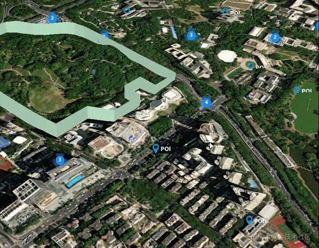 如何通过Cesium实现大批量POI点位聚合渲染的优化策略？