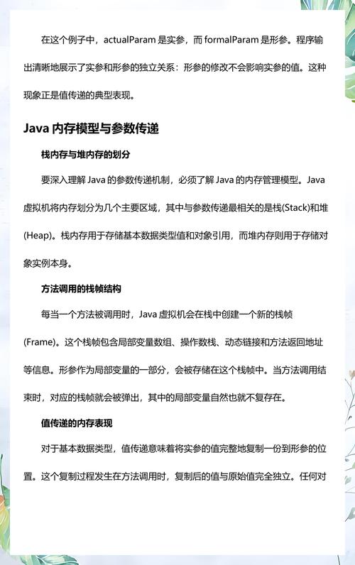 Java中如何通过实例解析方法参数传递的具体机制？