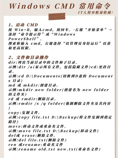 Windows常用cmd网络命令有哪些详解？