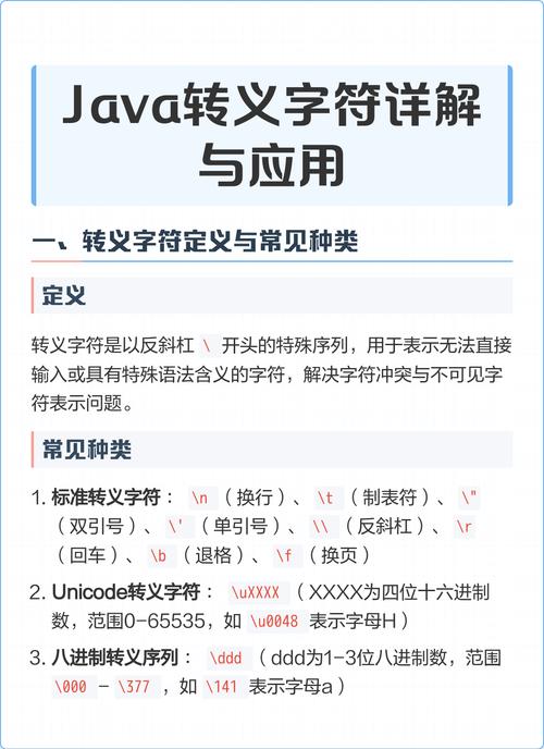 Java中哪些特殊字符容易出错？示例详解。