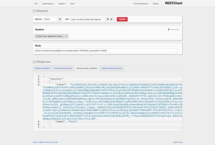 Laravel中实现ApiToken认证请求的最佳实践是什么？