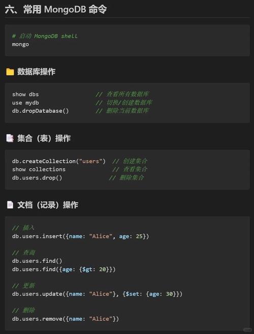 如何用Nodejs编写完整示例来操作MongoDB数据库？
