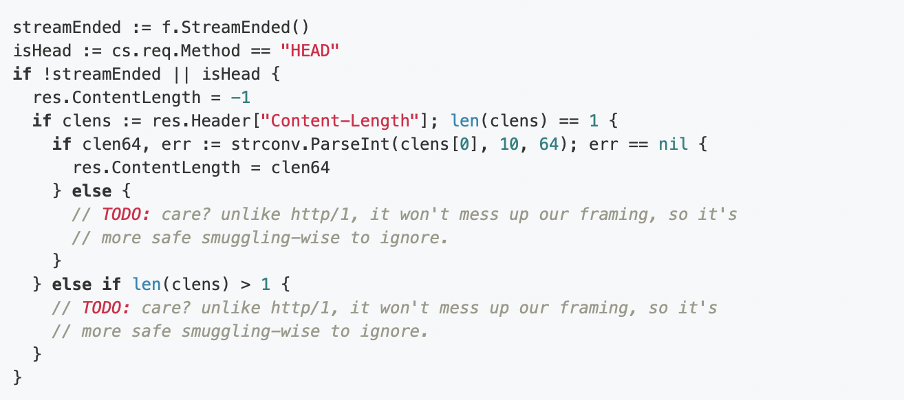 HTTP2.0数据帧解析流程在Go中是如何实现的？
