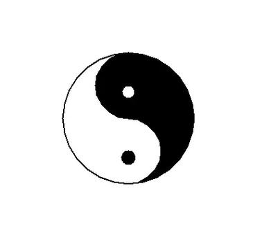 如何用前端JS代码绘制一个精美的长尾词太极图案？