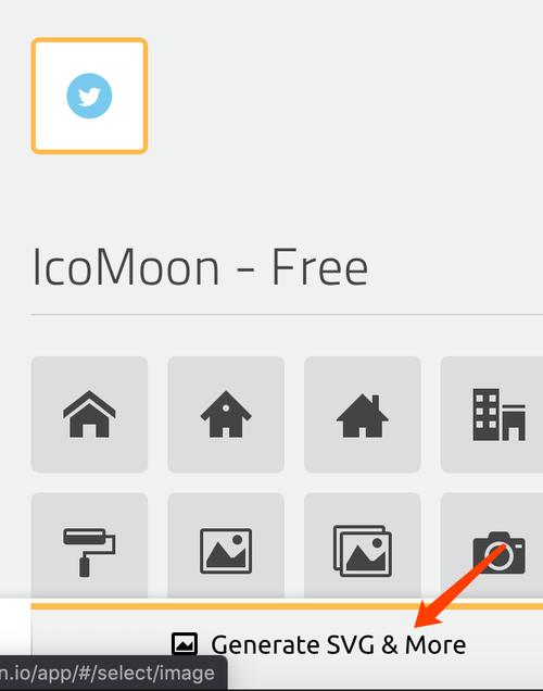 Iconfont矢量图标与iconmoon图标svg互转，如何与JavaScipt高效结合？