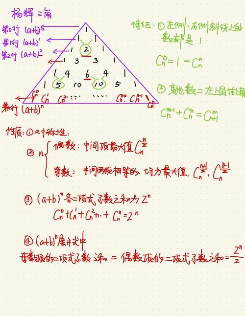 BASIC-6版本中，杨辉三角形是如何计算的？