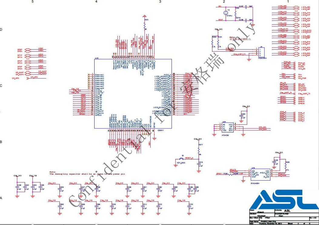 如何设计低BOM成本替代TR5511EDP转LVDS转接板，并理解TR5511芯片规格书与设计原理图？
