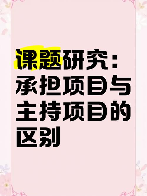 项目申报单位与项目主持人之间的本质区别是什么？