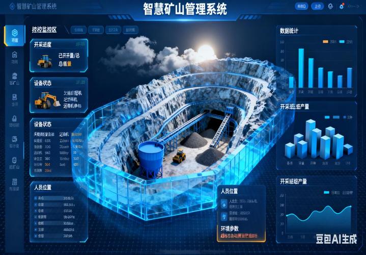 智慧矿山为何普遍配置五个数据库系统，以实现高效数据管理？