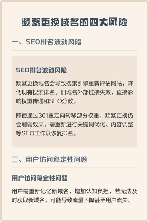 域名迁移后搜索引擎排名会否大幅下滑，这风险我能规避吗？